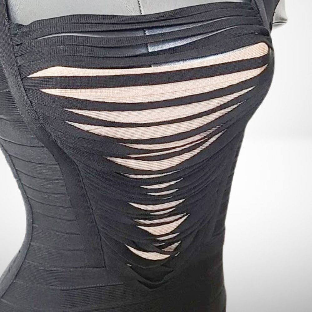 Herve Leger Stunning Long Mermaid Gown Bandage Lora model XS - Picture 2 of 16